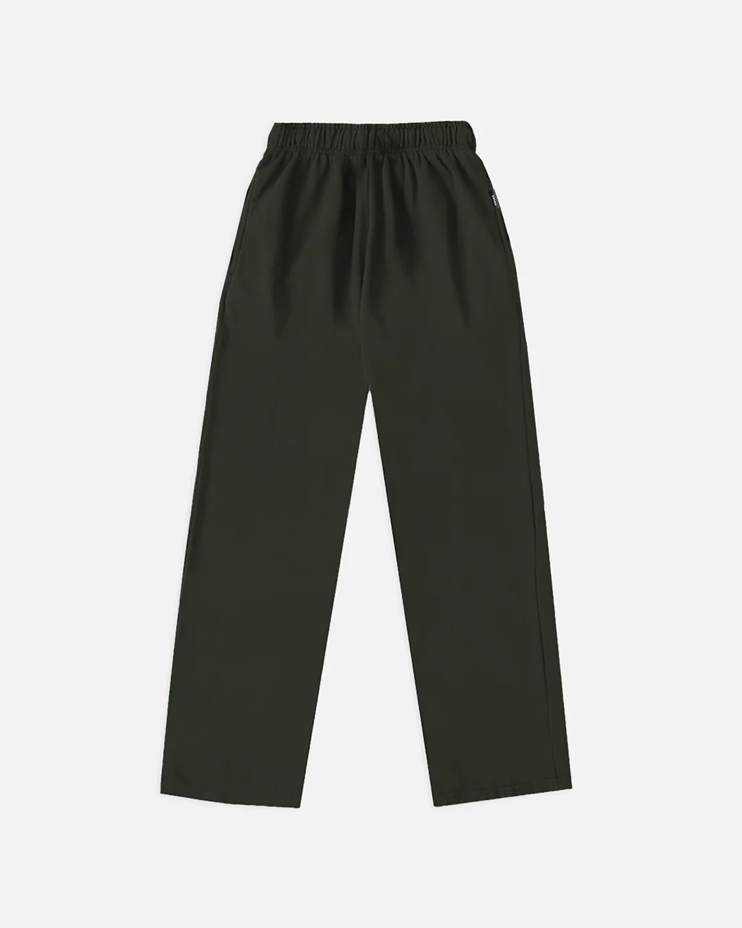 Open Bottom Sweatpants - Olive