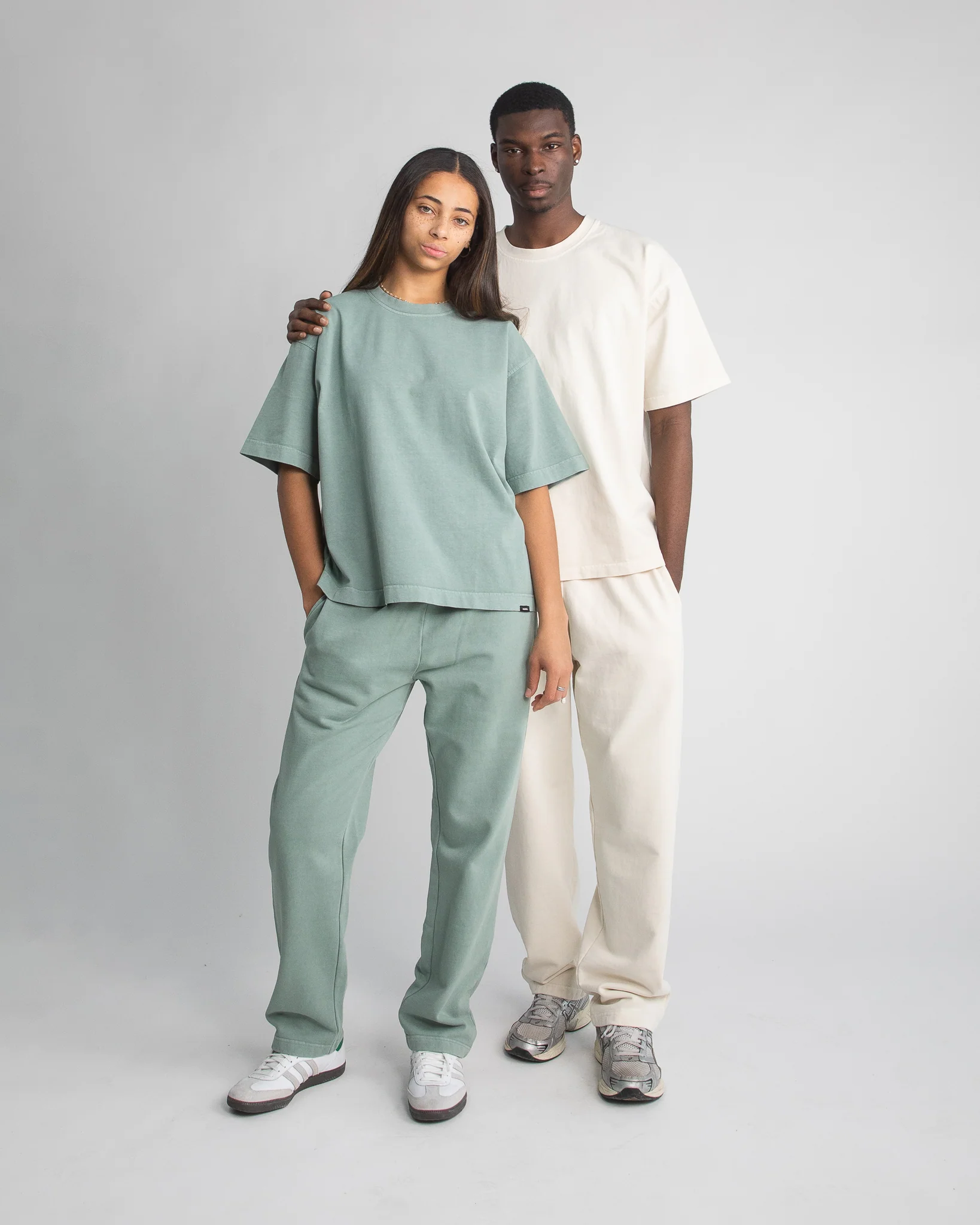 1055-open-bottom-sweatpants-vintage-sage-6.webp Open Bottom Sweatpants - Vintage Sage