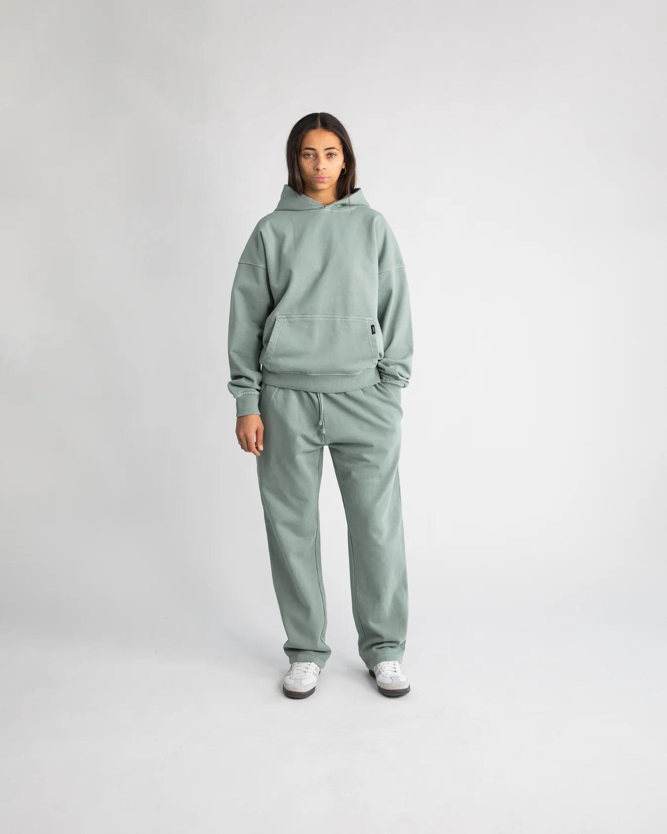 1055-open-bottom-sweatpants-vintage-sage-7.webp Open Bottom Sweatpants - Vintage Sage