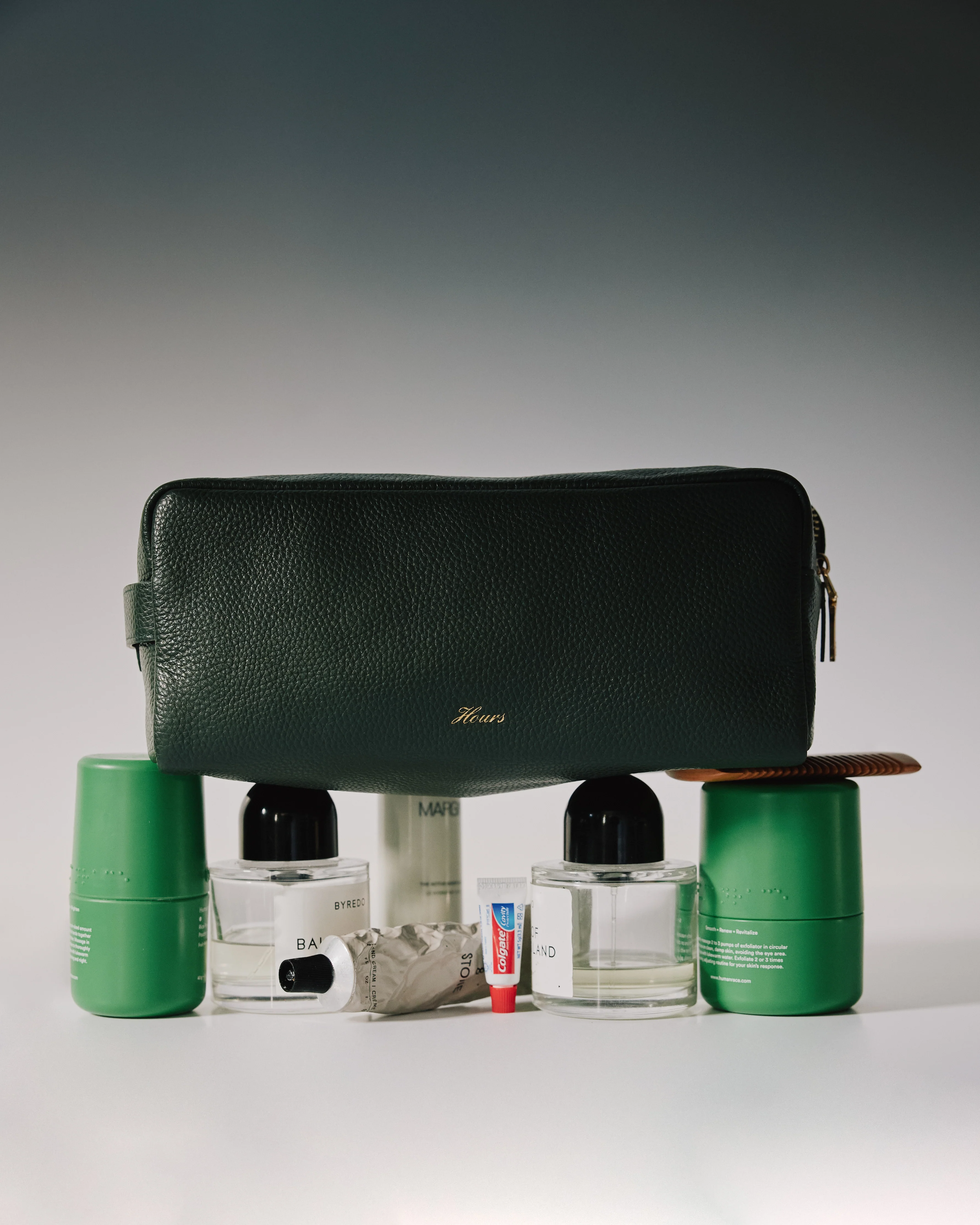 1208-signature-travel-bag-forest-green-6.webp Signature Travel Bag - Forest Green