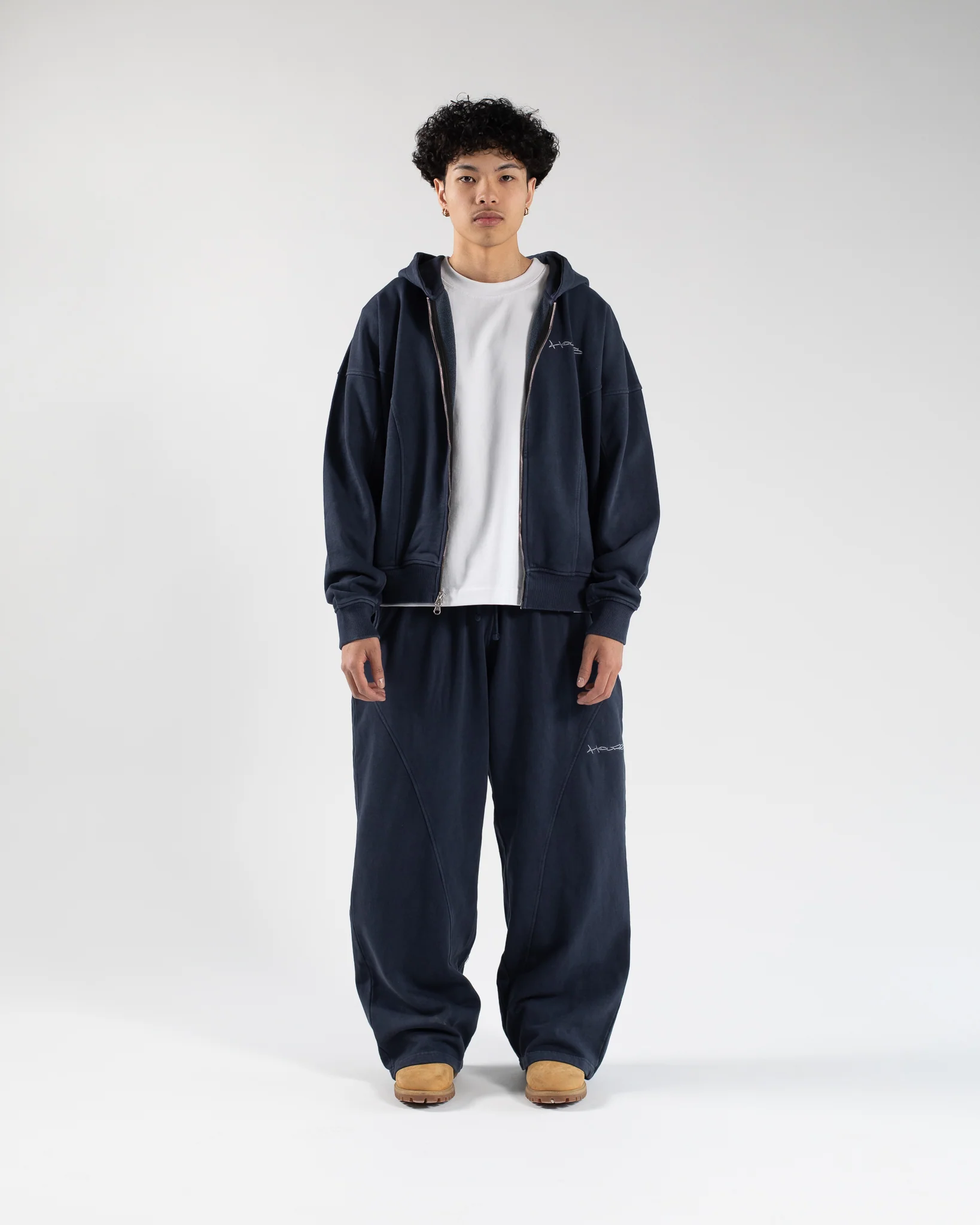1221-signature-zip-hoodie-vintage-navy-2.webp Signature Zip Hoodie - Vintage Navy