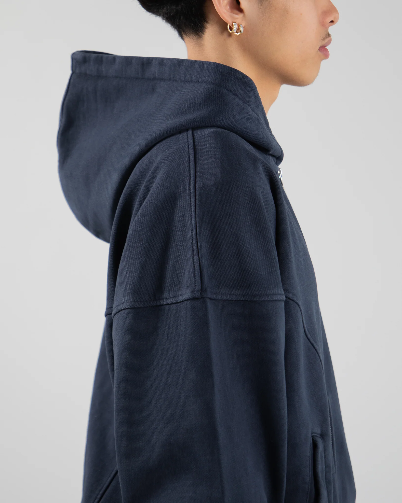 1221-signature-zip-hoodie-vintage-navy-9.webp Signature Zip Hoodie - Vintage Navy