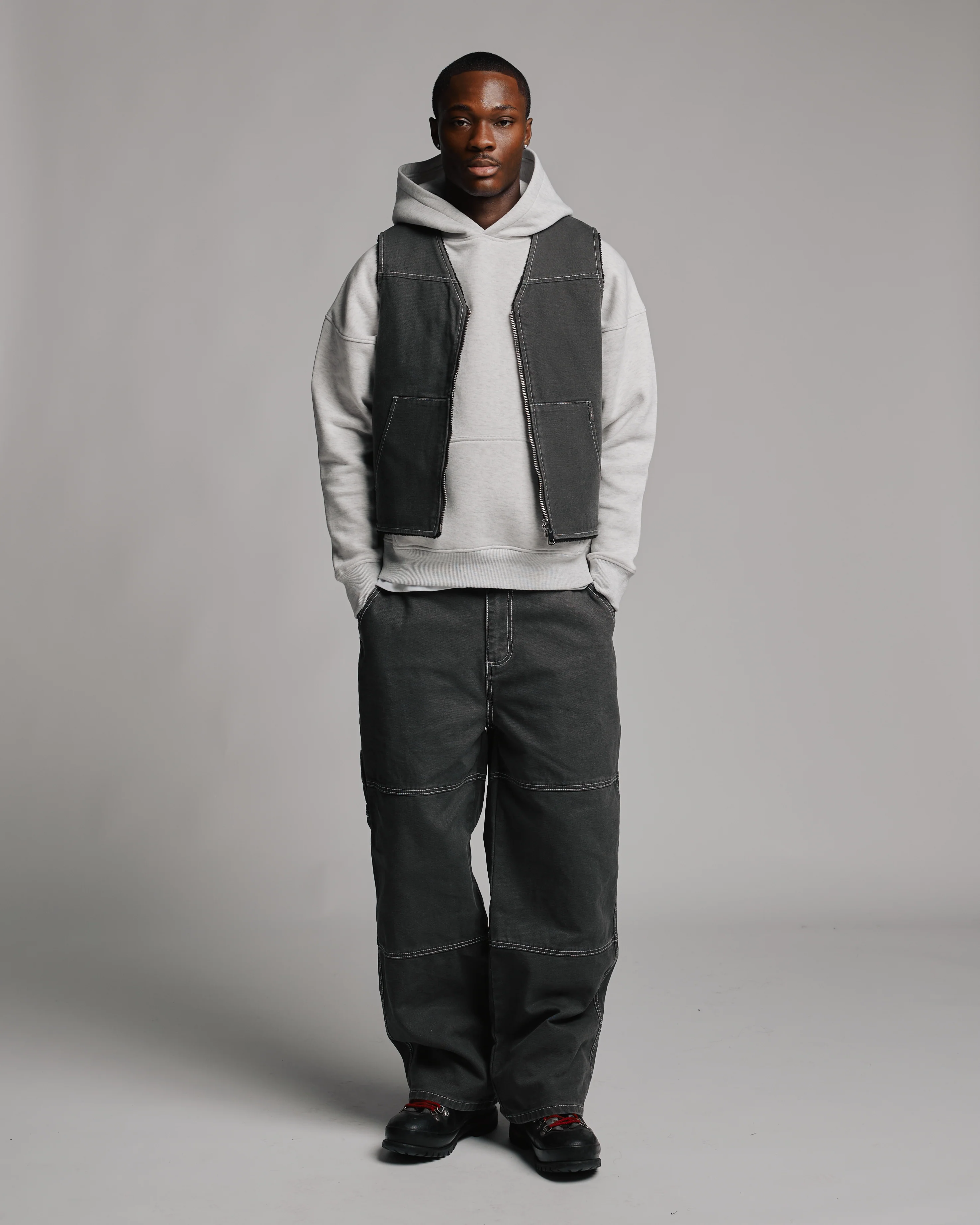 Workwear Pant - Washed Grey