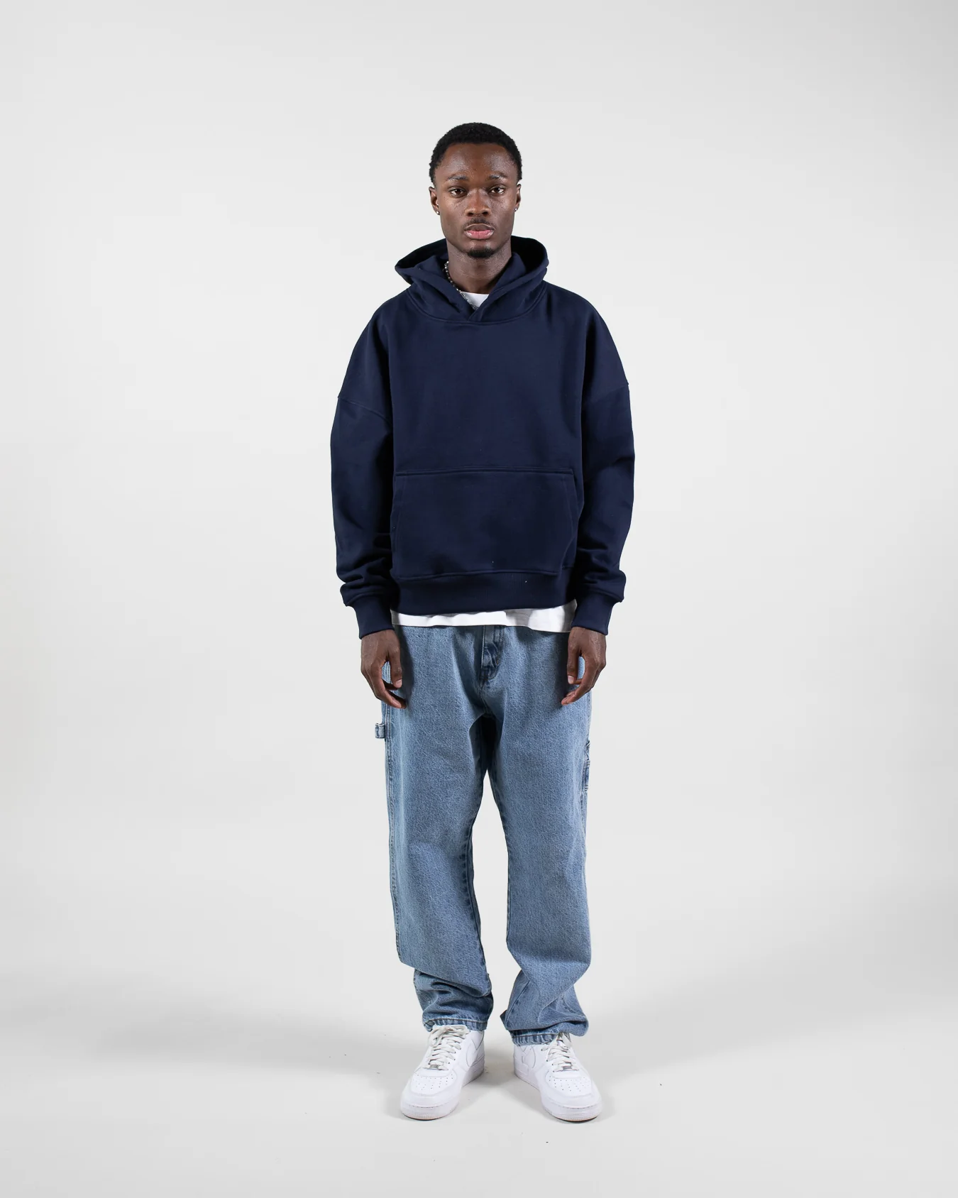 1569-cropped-hoodie-navy-3.webp Cropped Hoodie - Navy