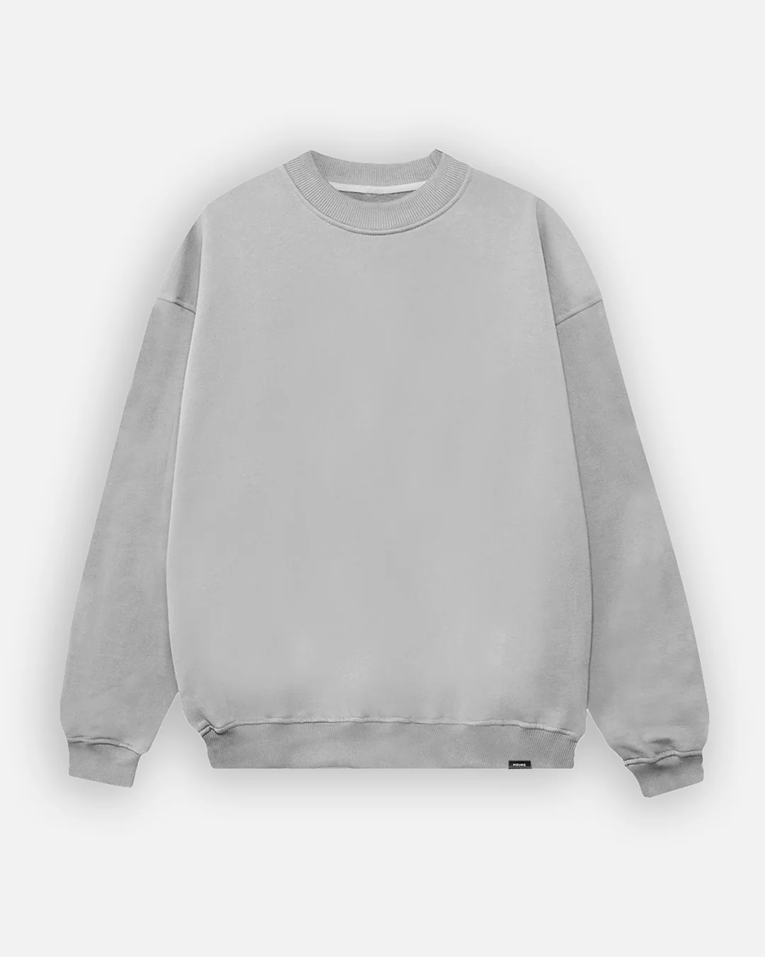 Drop Shoulder Crewneck - Stone