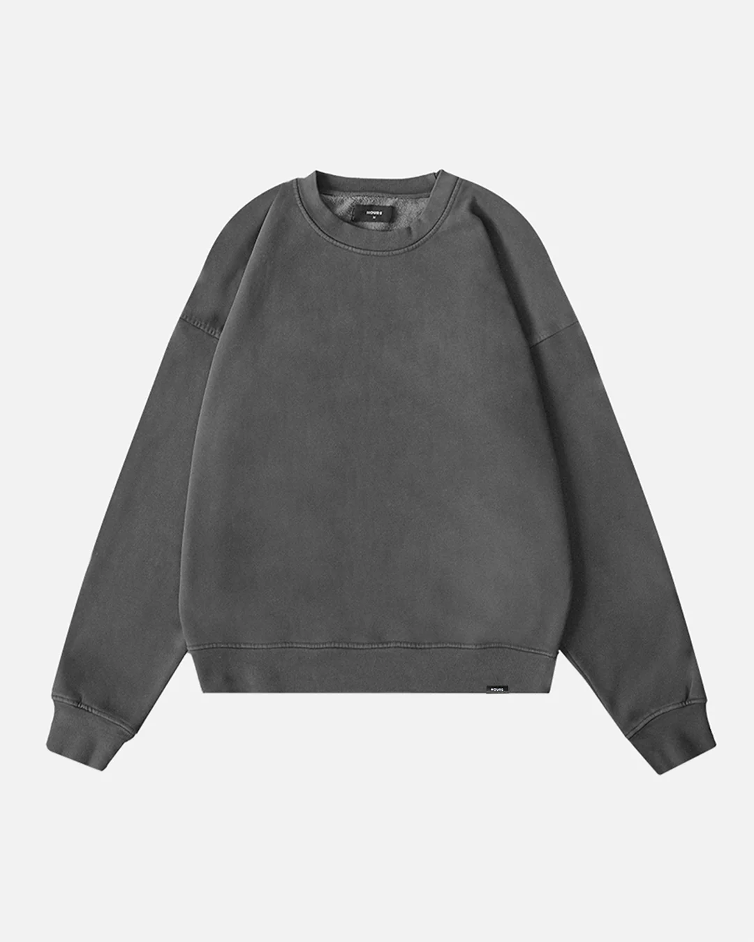 Drop Shoulder Crewneck - Vintage Grey