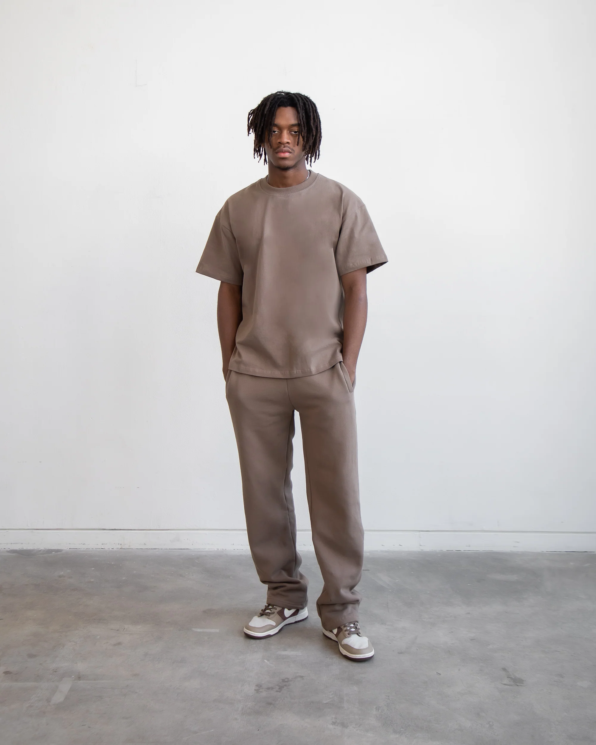 Drop Shoulder T-Shirt - Earth