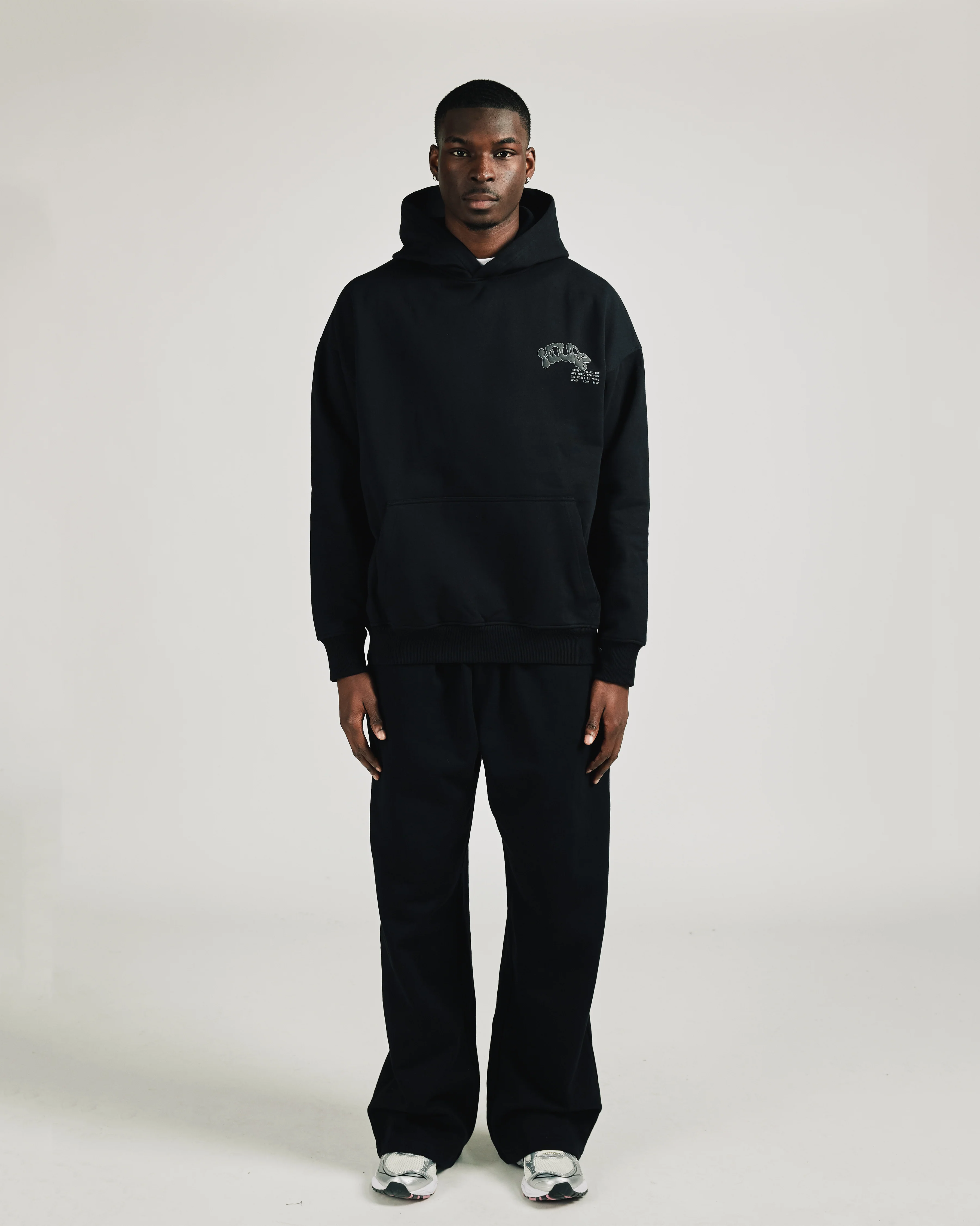 Graffiti Hoodie - Black