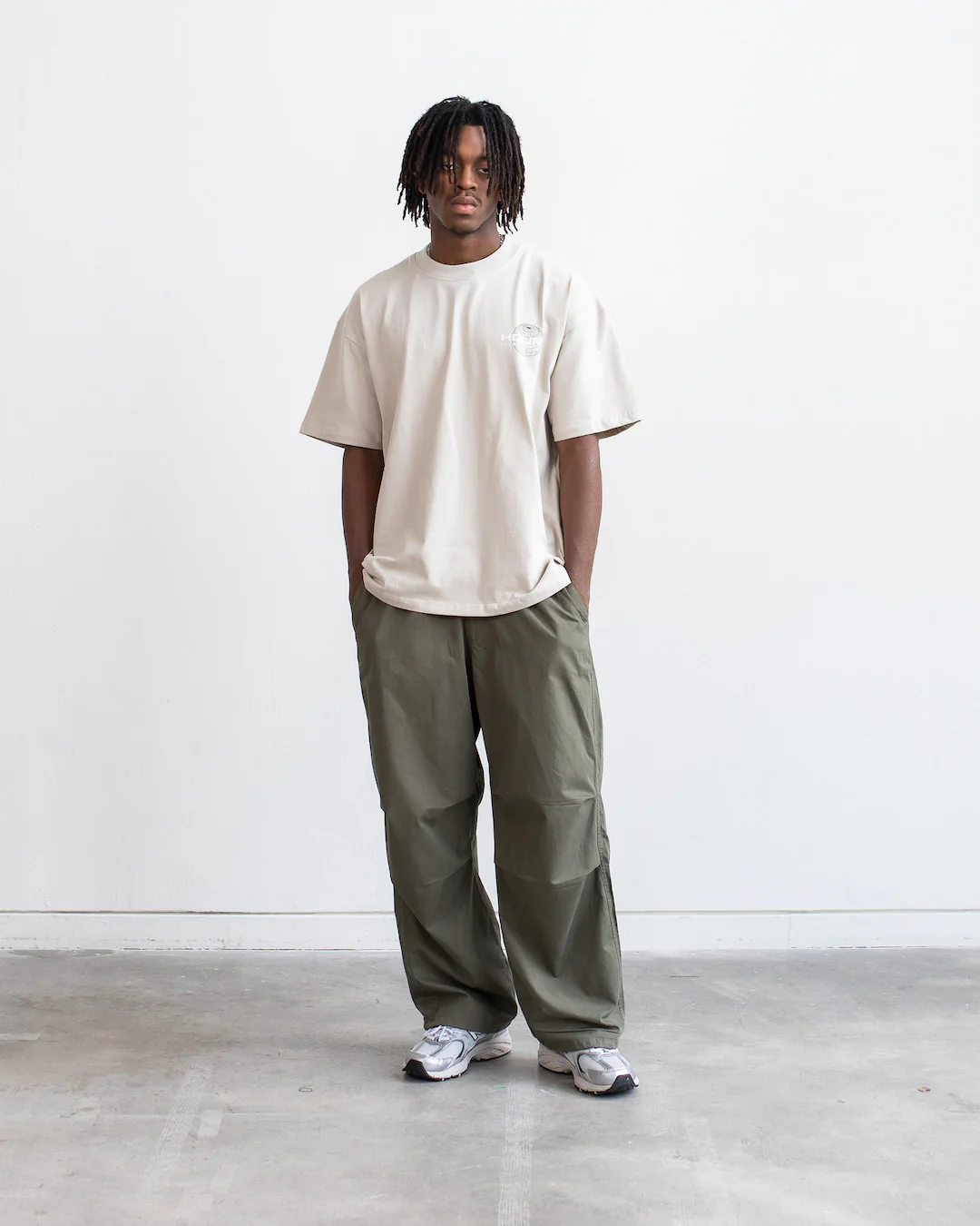 Hours International T-Shirt - Oatmeal