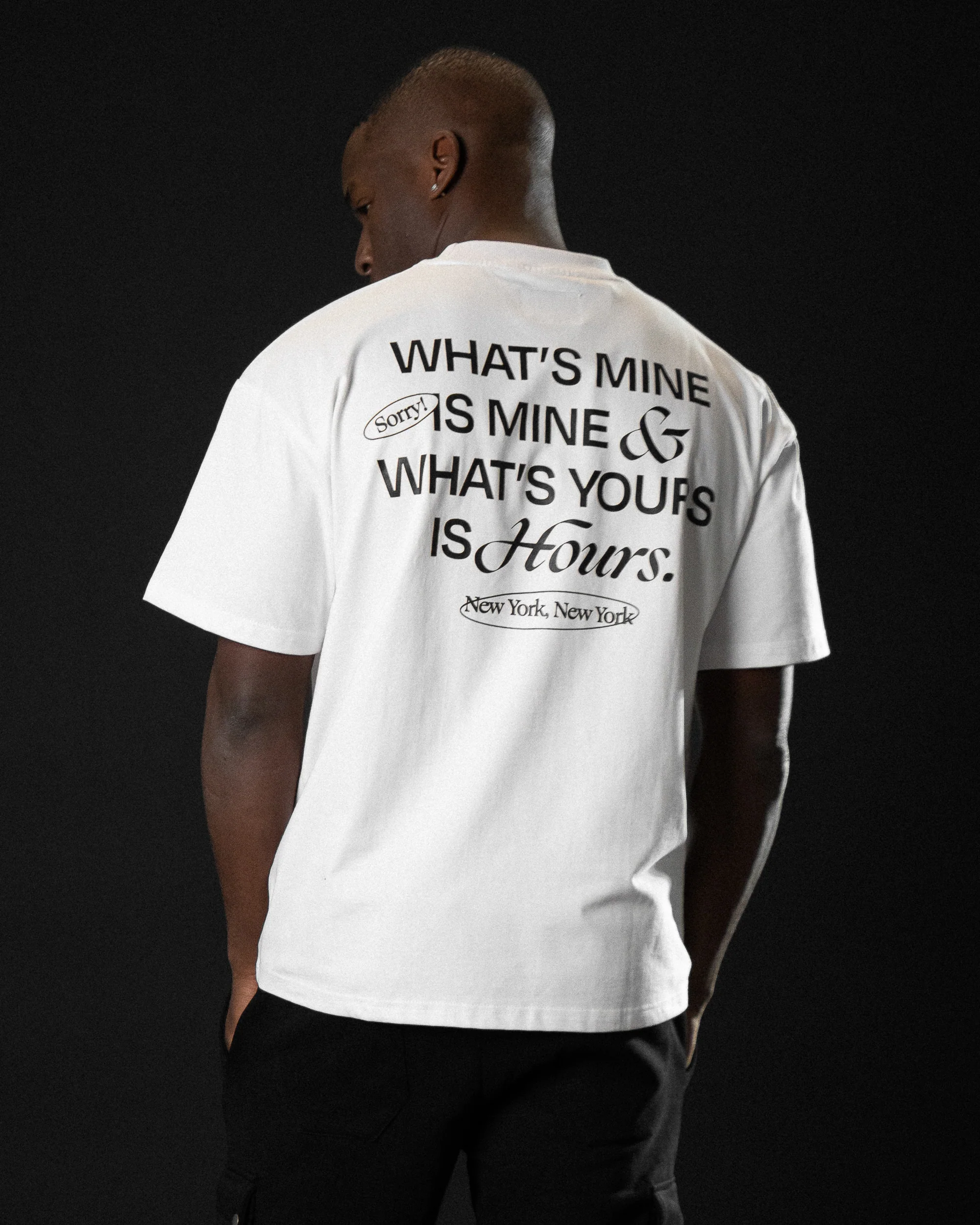 2223-yours-is-hours-t-shirt-white-4.webp Yours is Hours T-Shirt - White