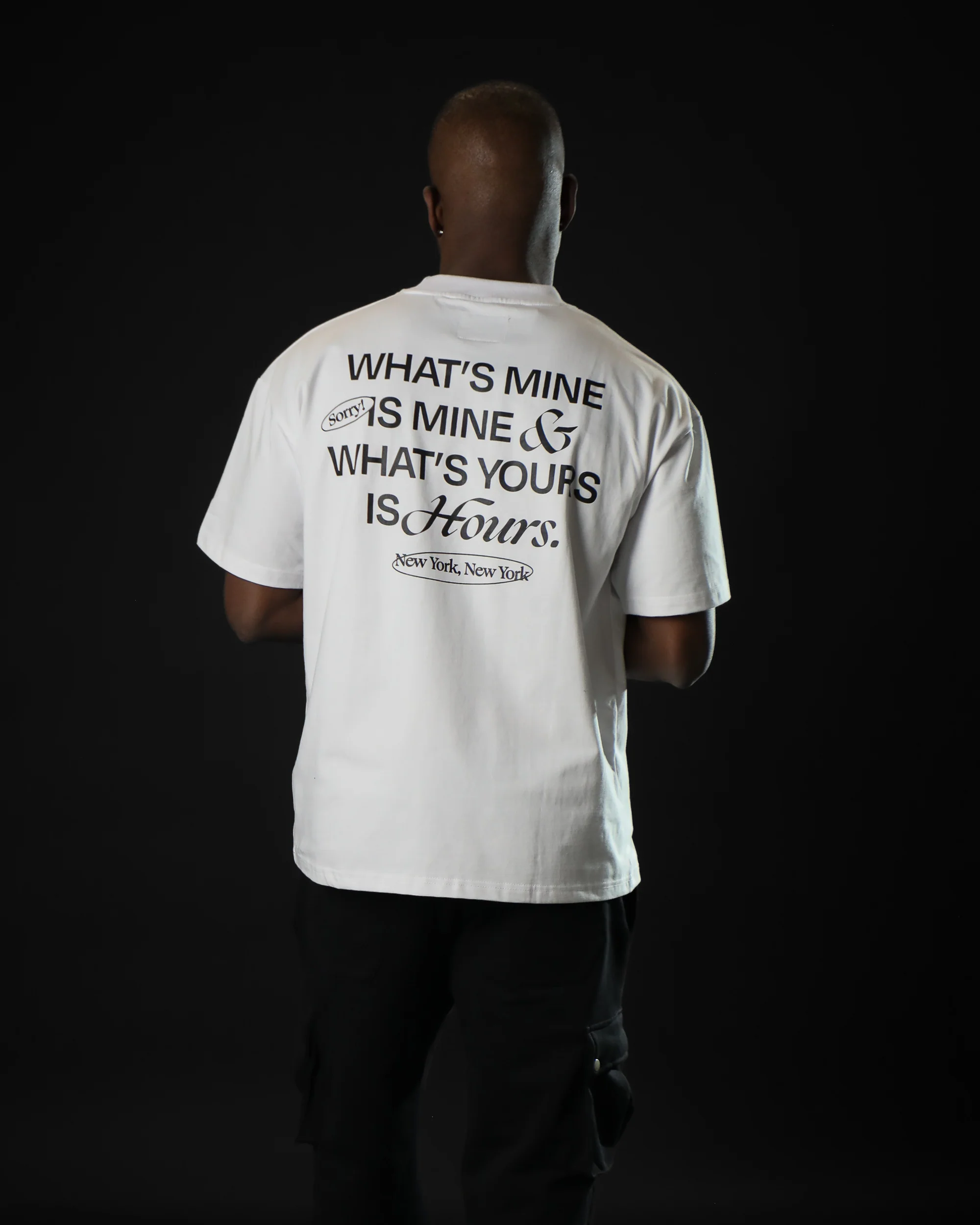 2223-yours-is-hours-t-shirt-white-6.webp Yours is Hours T-Shirt - White