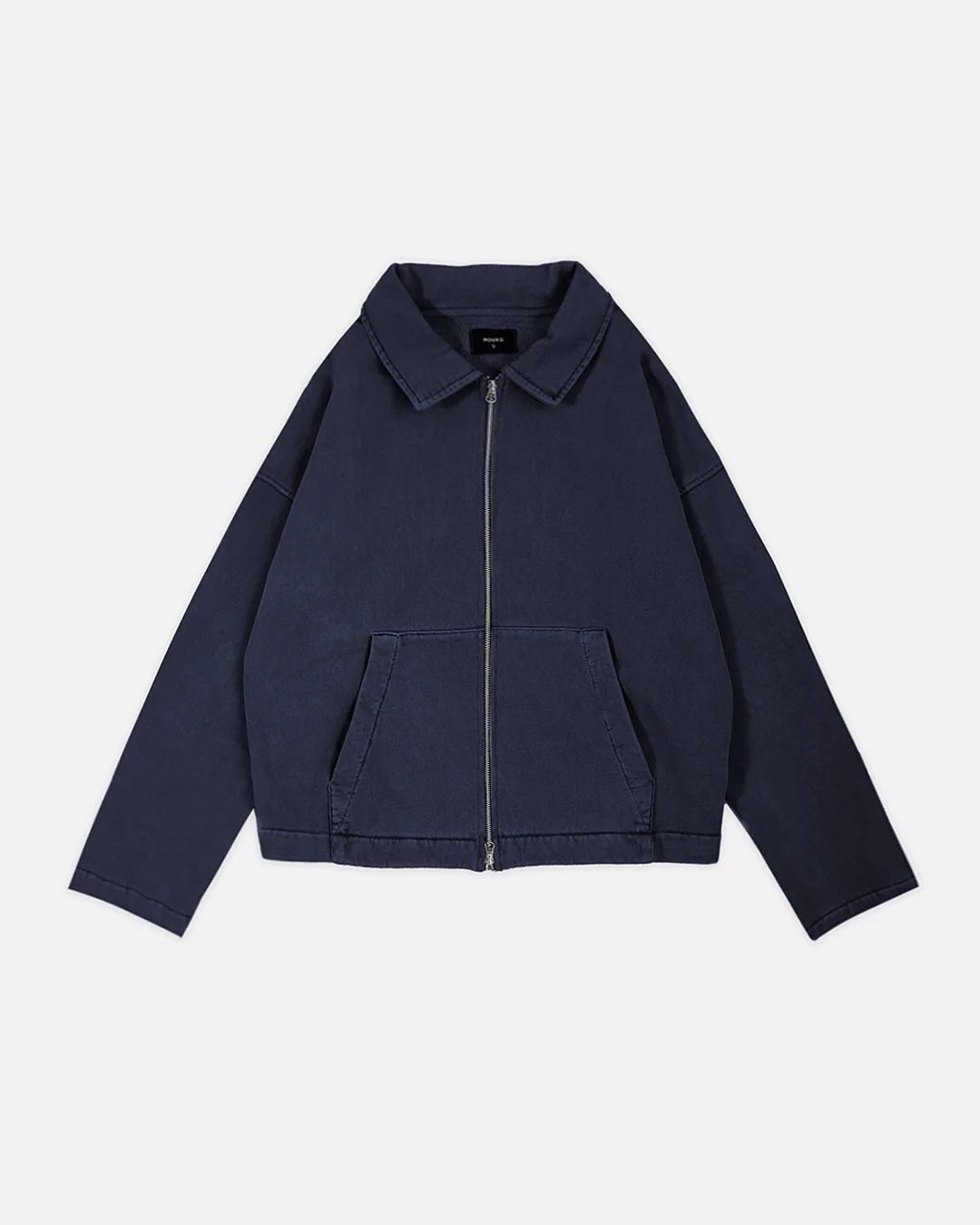 Collared Full Zip - Vintage Navy