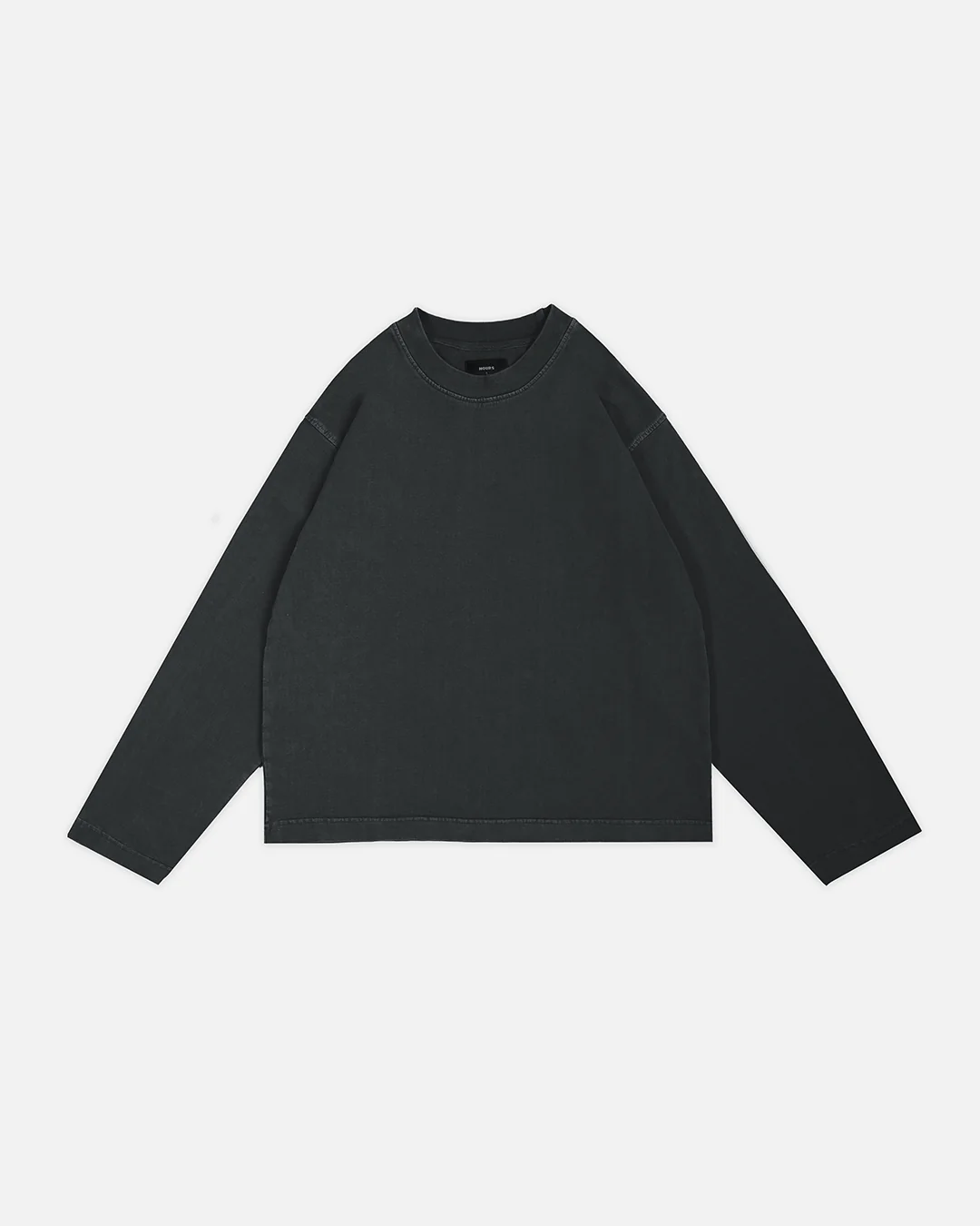 Cropped Long Sleeve - Vintage Black