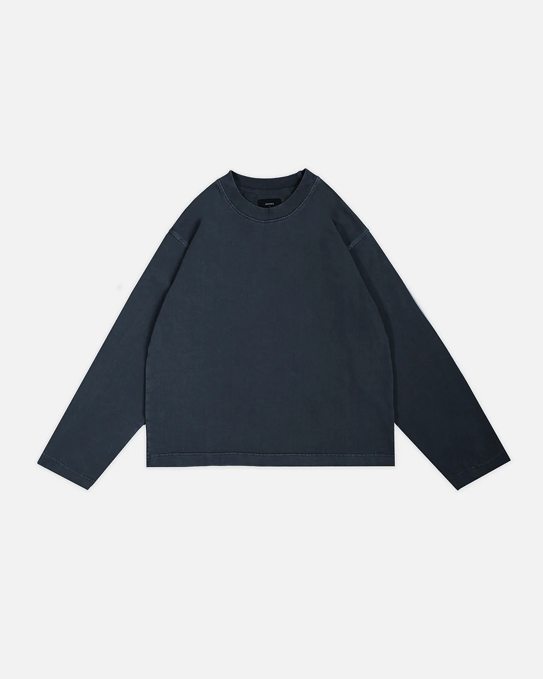 Cropped Long Sleeve - Vintage Navy