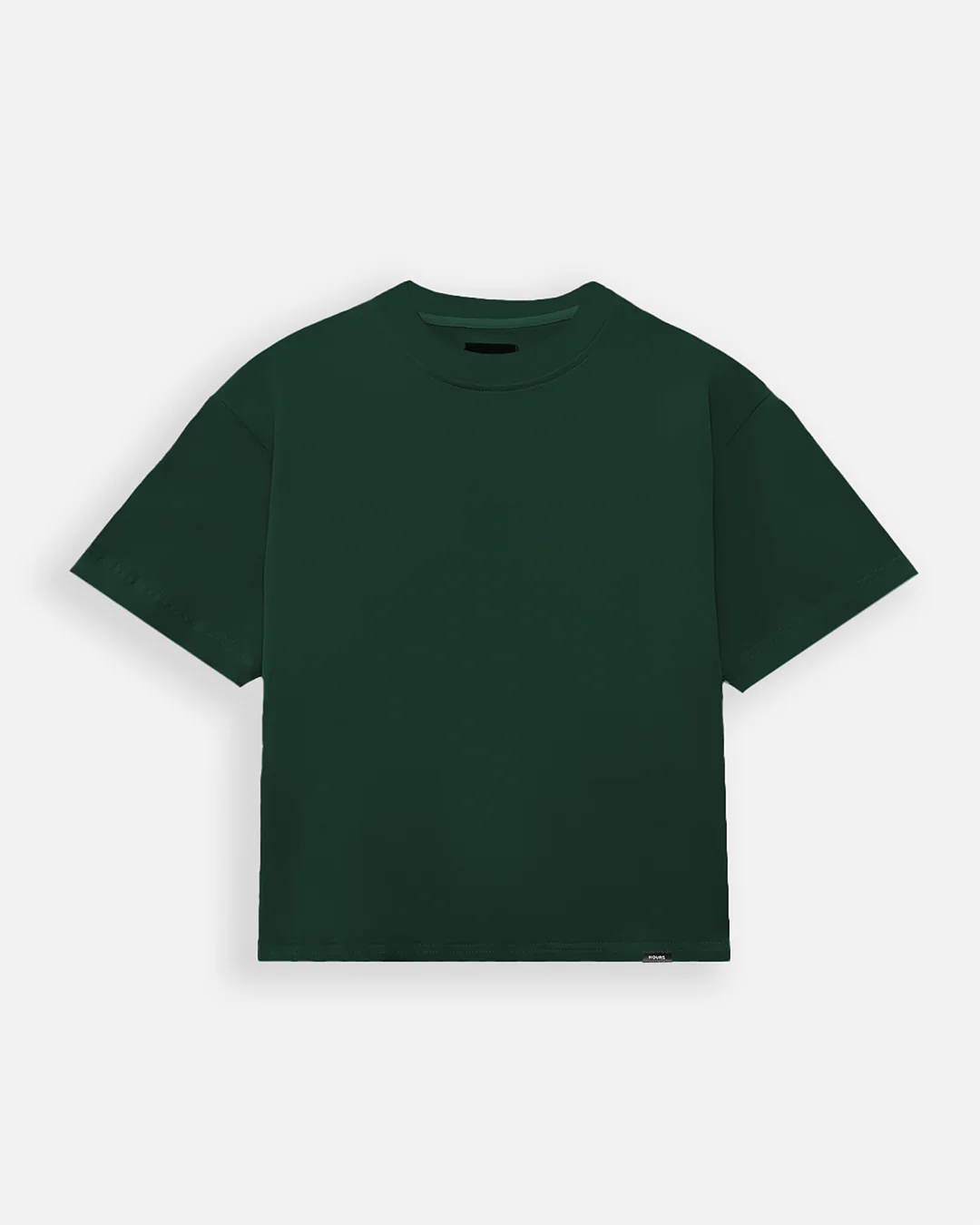 471-cropped-t-shirt-forest-green-1.webp Cropped T-Shirt - Forest Green