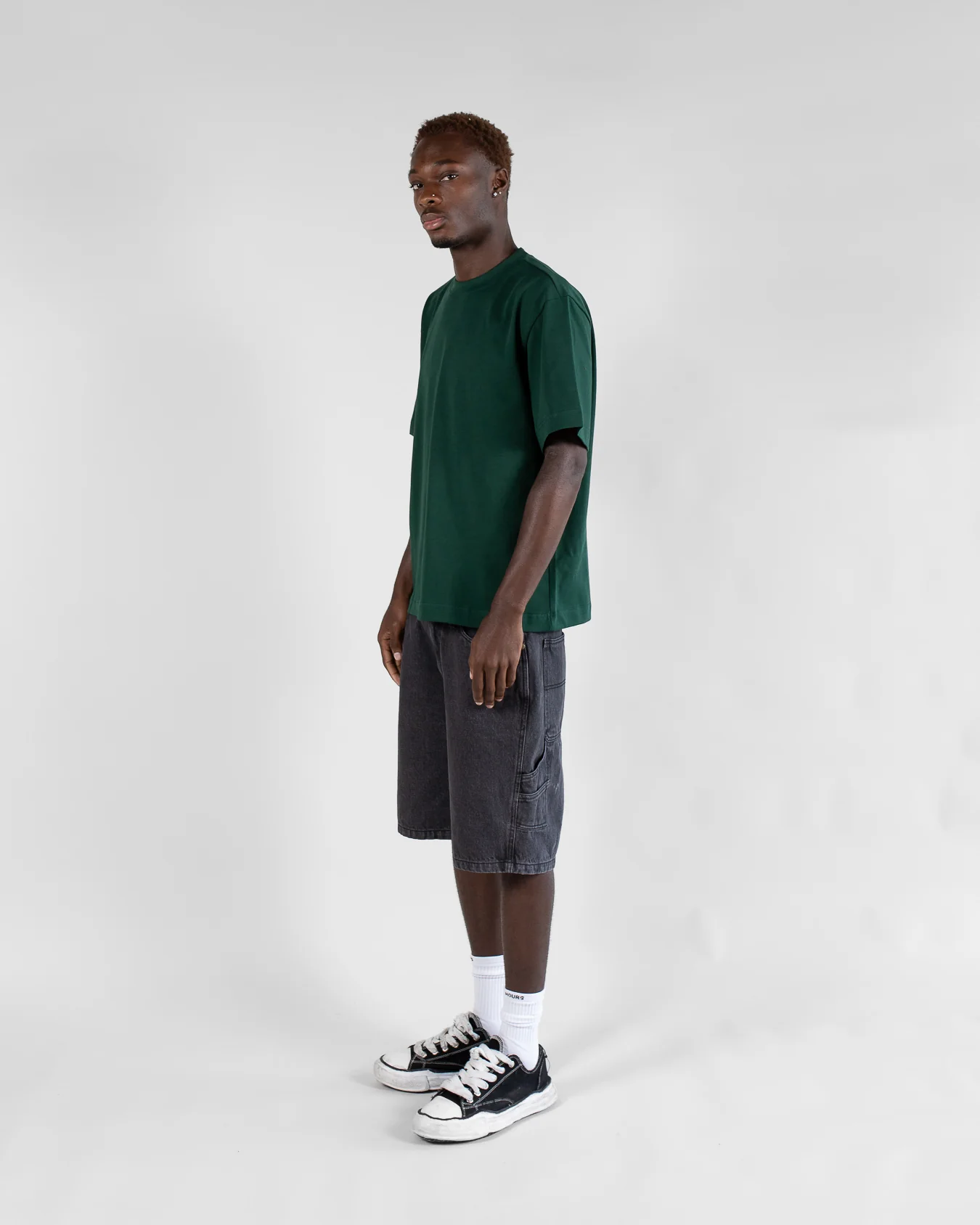 471-cropped-t-shirt-forest-green-2.webp Cropped T-Shirt - Forest Green