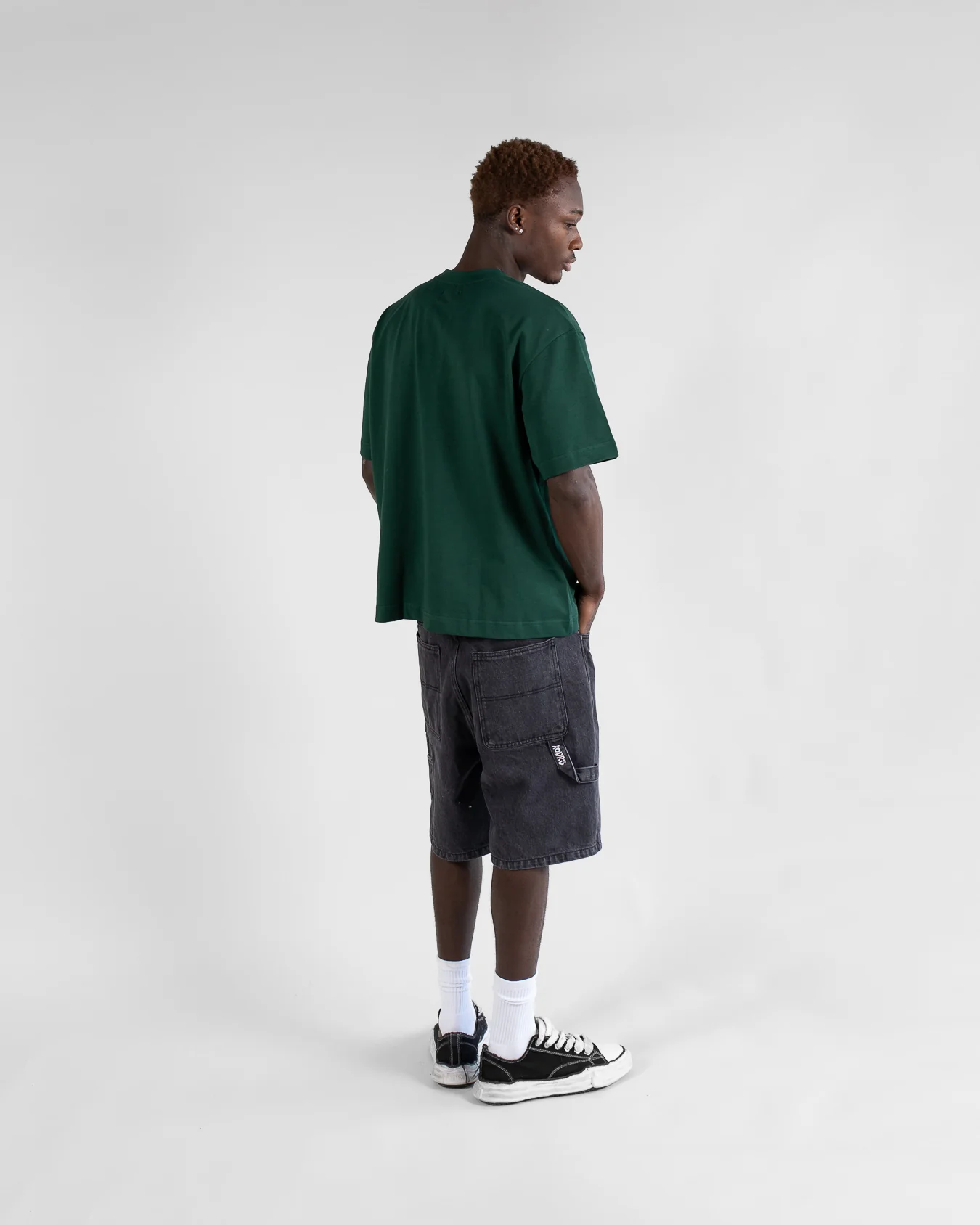 471-cropped-t-shirt-forest-green-3.webp Cropped T-Shirt - Forest Green