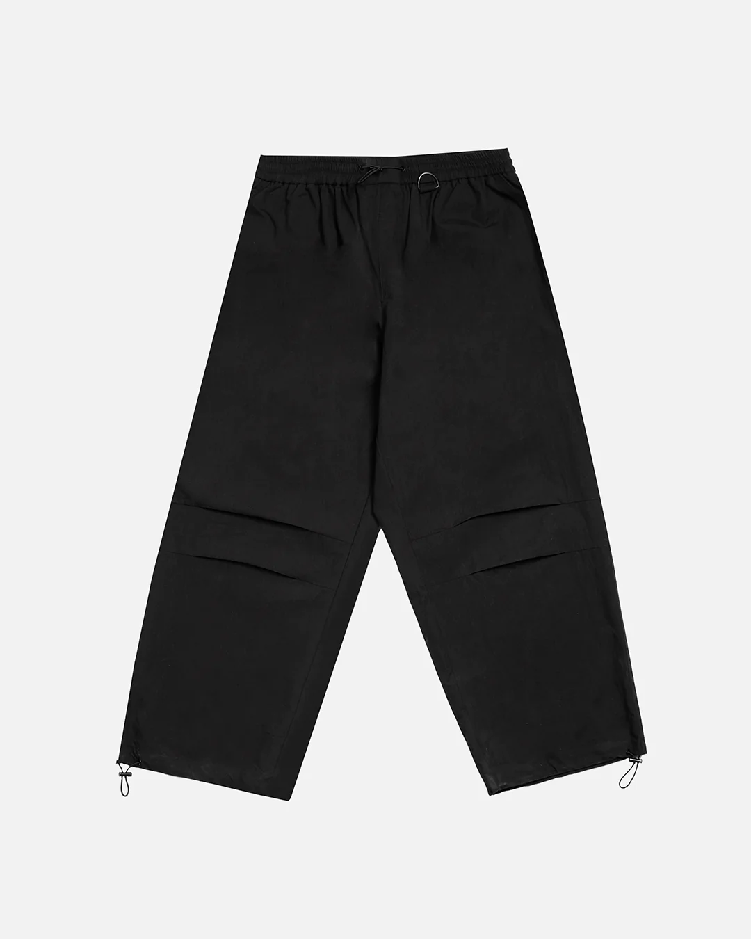 Baggy Nylon Pants - Black