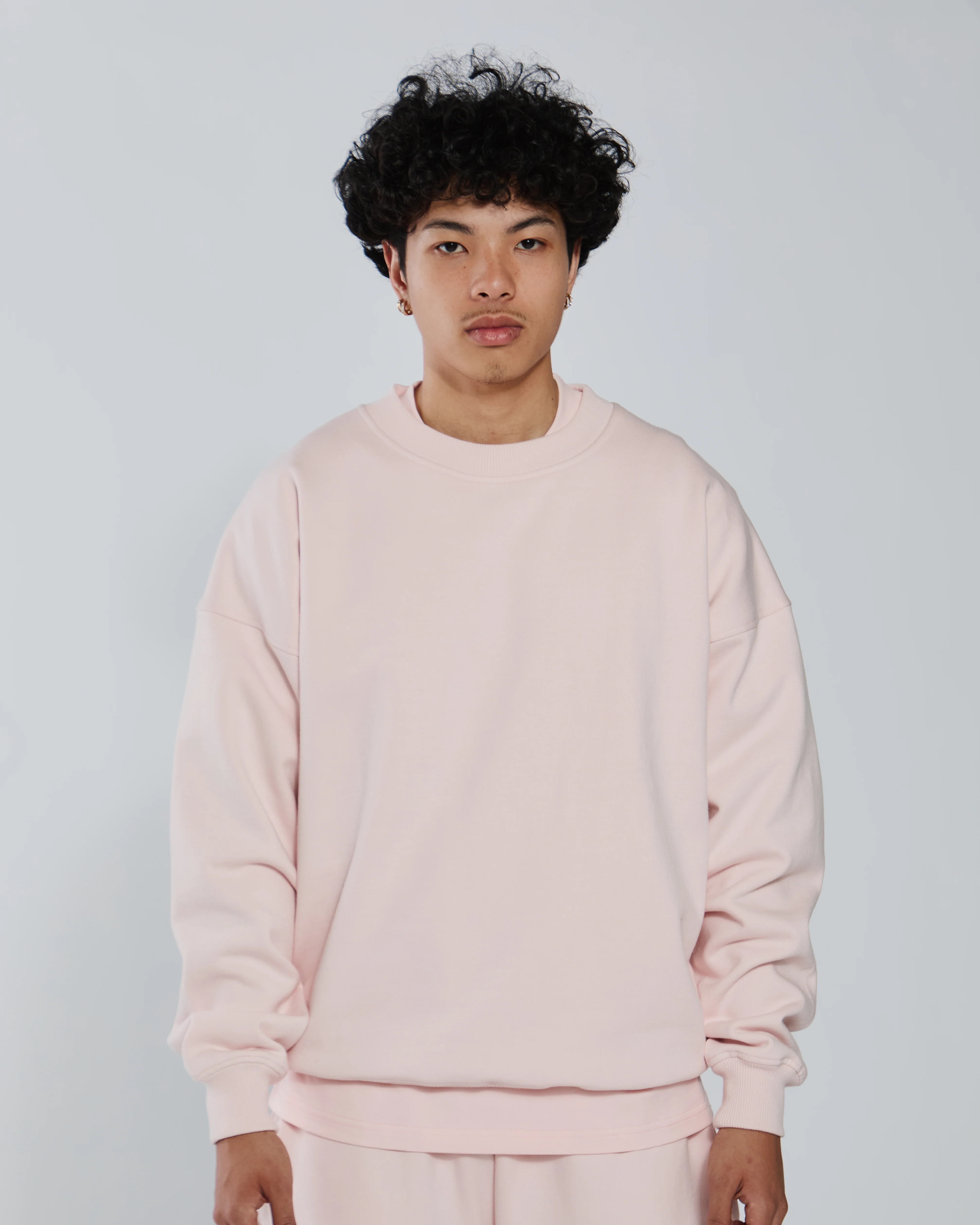 609-drop-shoulder-crewneck-blush-4.webp Drop Shoulder Crewneck - Blush