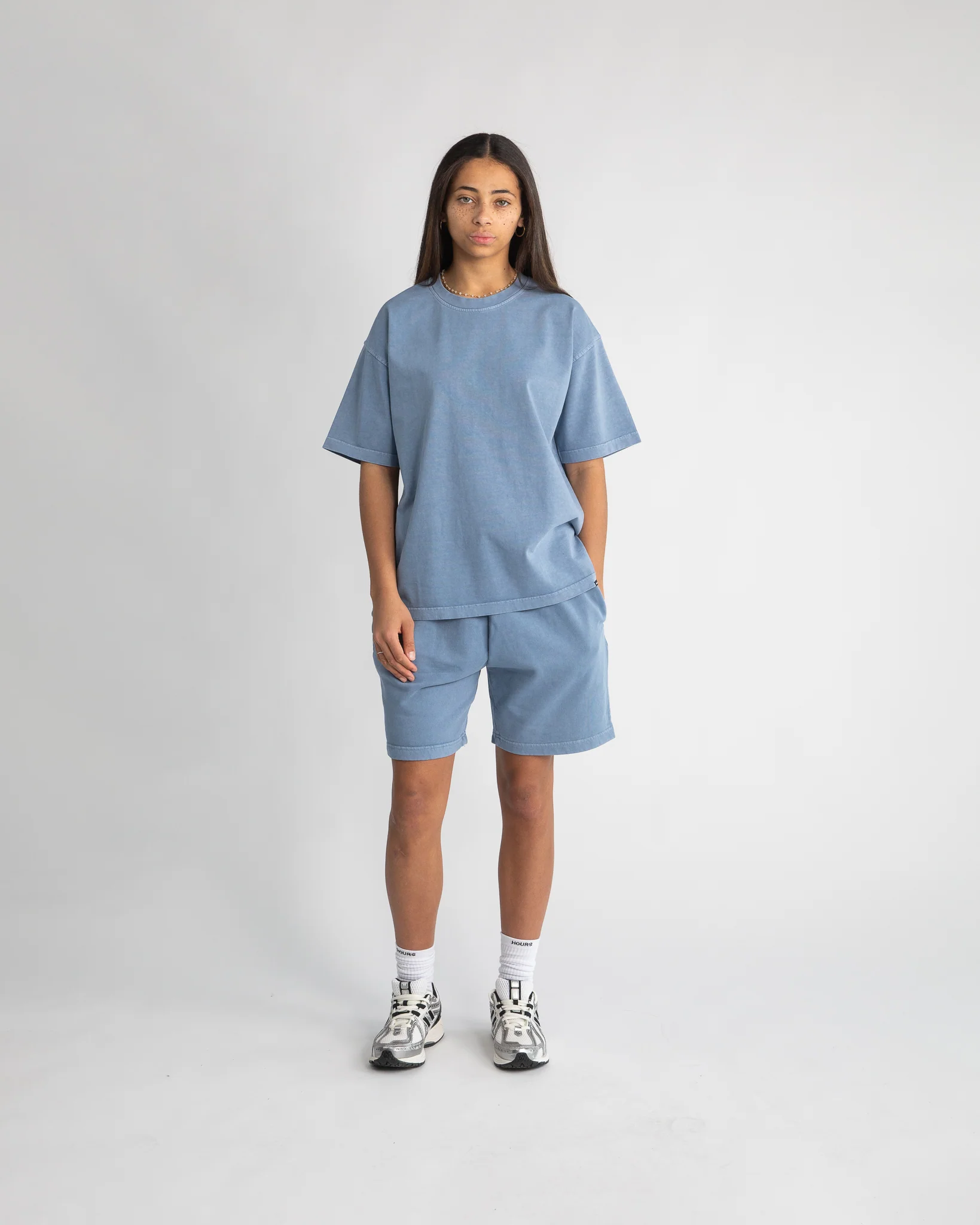 759-drop-shoulder-t-shirt-vintage-blue-4.webp Drop Shoulder T-Shirt - Vintage Blue