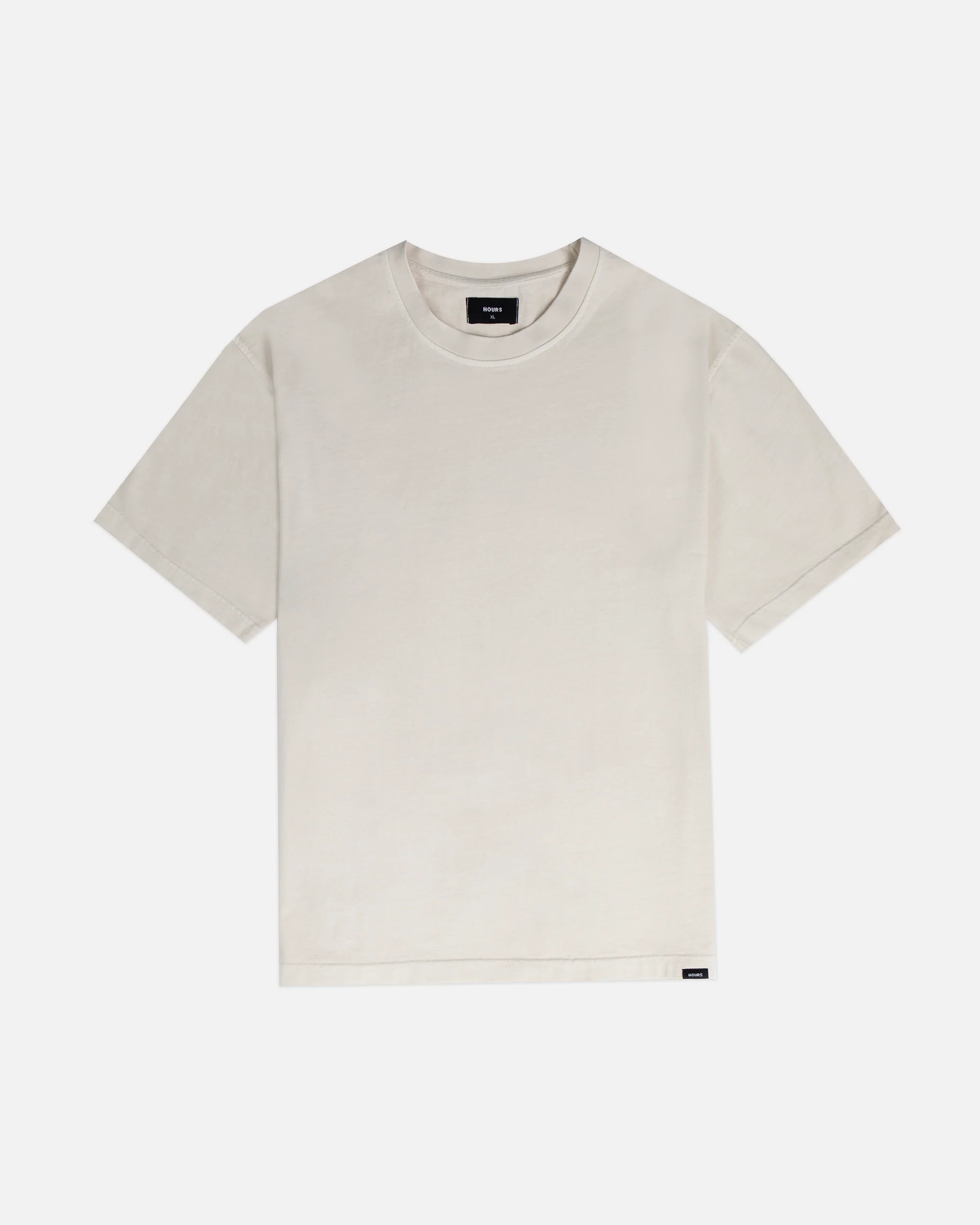 Drop Shoulder T-Shirt - Vintage Bone