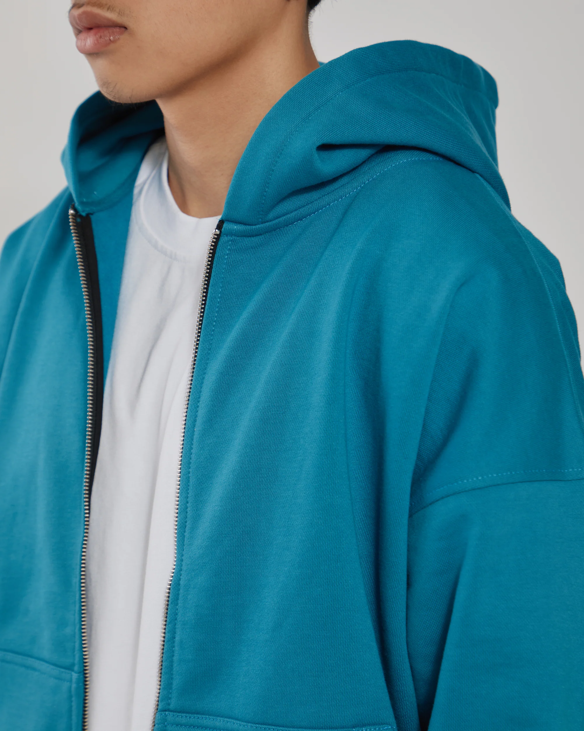825-drop-shoulder-zip-hoodie-laguna-8.webp Drop Shoulder Zip Hoodie - Laguna