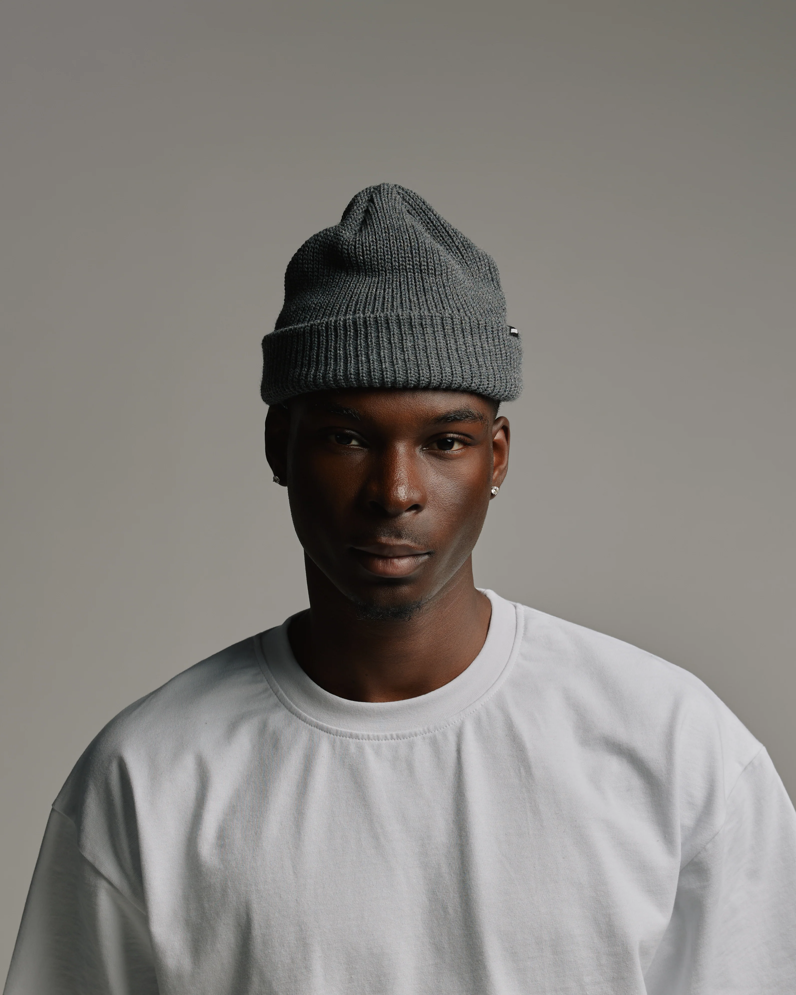 Fisherman Beanie - Grey